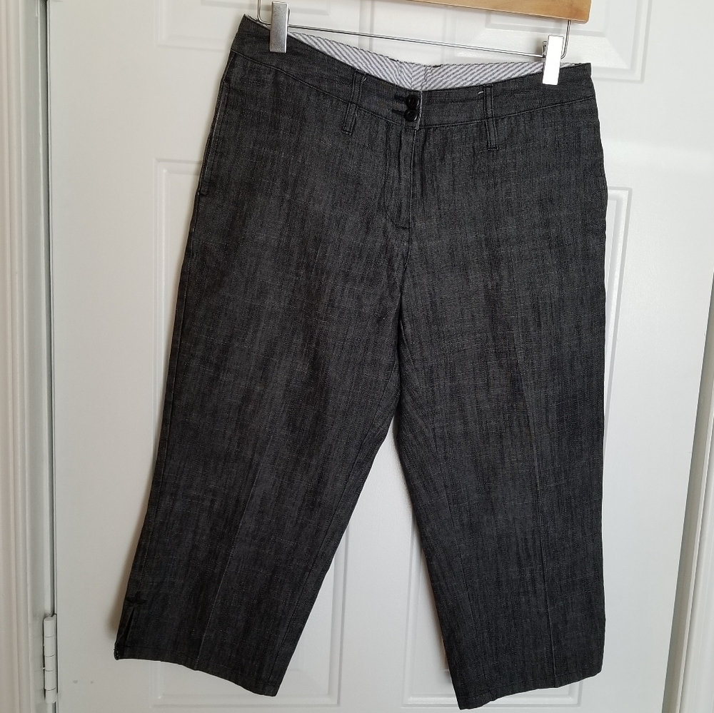 Vintage Abacus dark grey Bermuda shorts